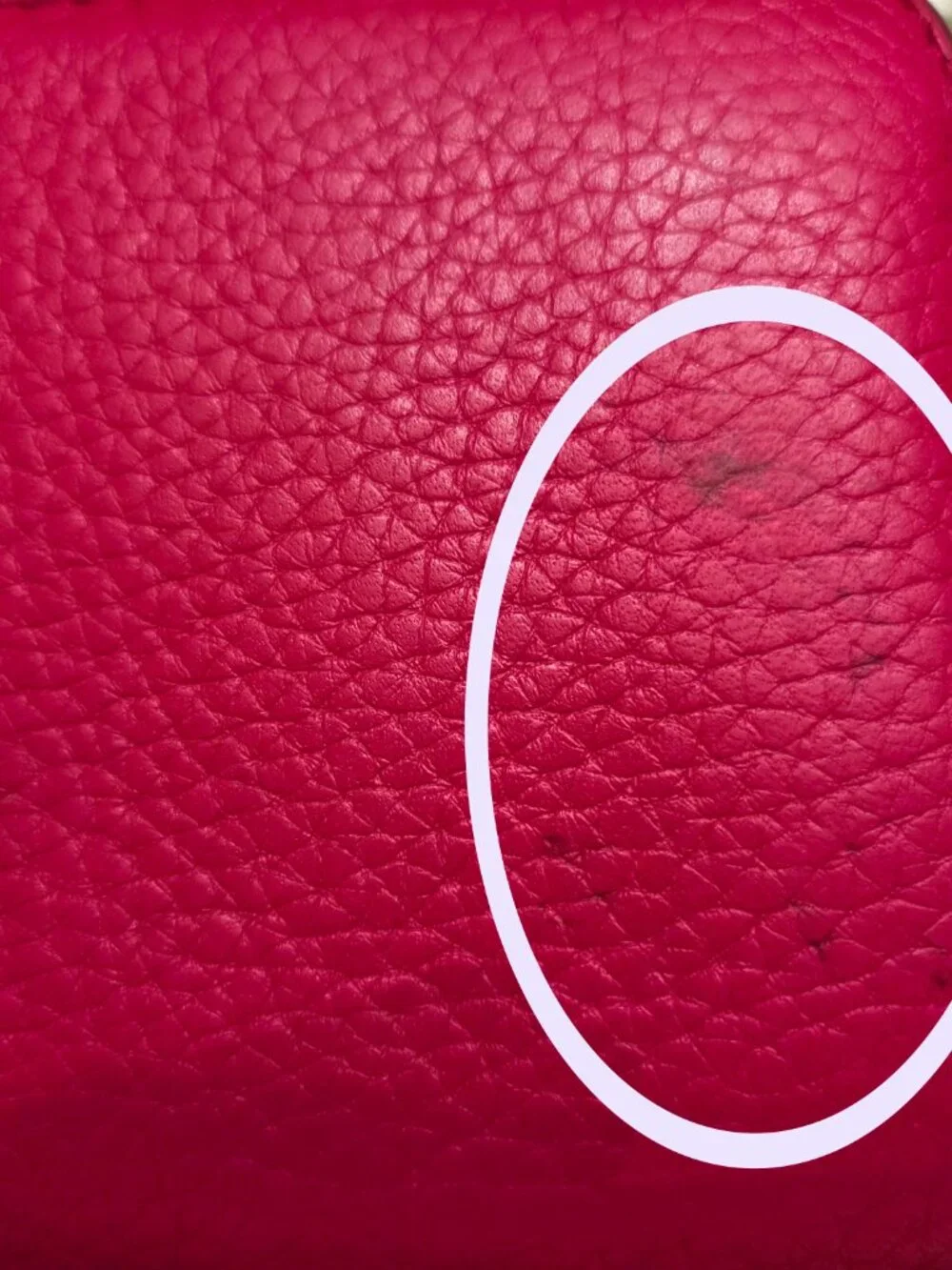 Michael Kors Jet Set Continental Wallet - Red _GUC